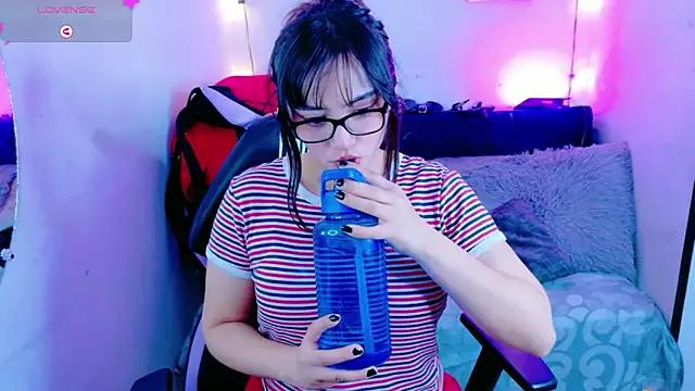 Mia_Haruno — ring gag and nipple clamps 